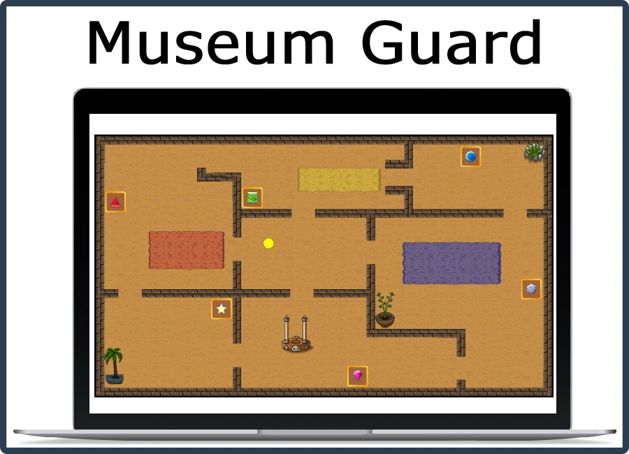 Museum Guard Game Image